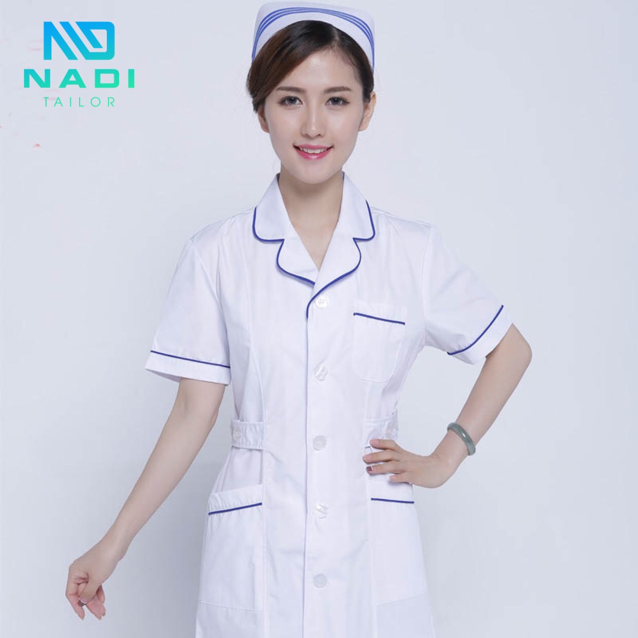 Đồng phục y tá điều dưỡng đẹp và sản phẩm vải chất lượng từ NADI