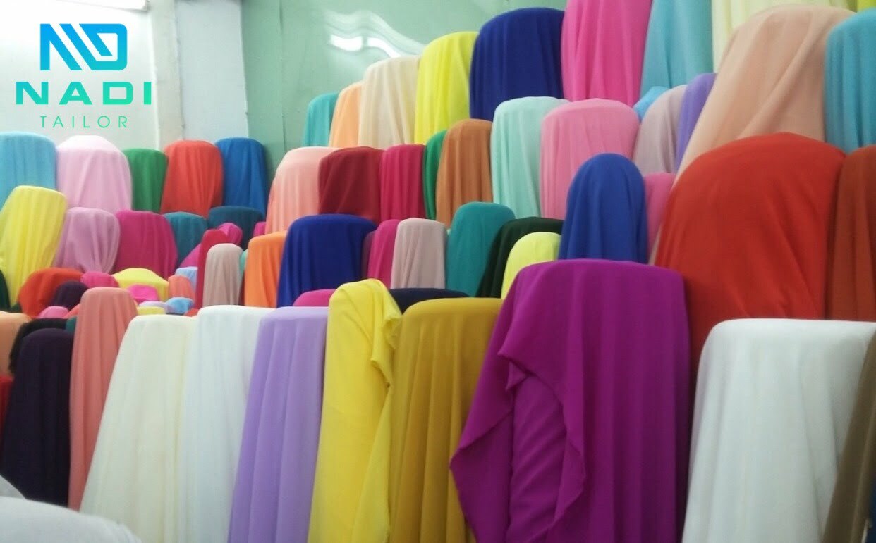 Vải cotton và polyester